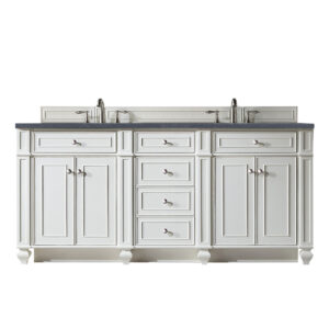 Bristol 72" Double Vanity, Bright White