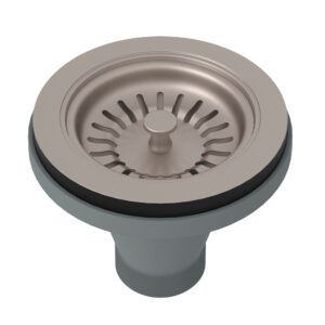 ROHL Basket Strainer In Satin Nickel