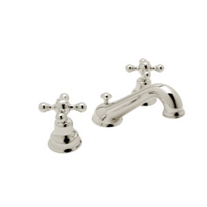 ROHL Arcana™ Widespread Lavatory Faucet With C-Spout In Polished Nickel