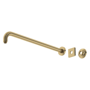 ROHL 20" Wall Mount Shower Arm In Antique Gold