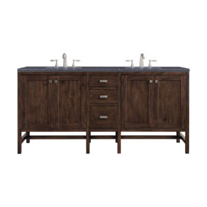 Addison 72" Double Vanity, Mid-Century Acacia