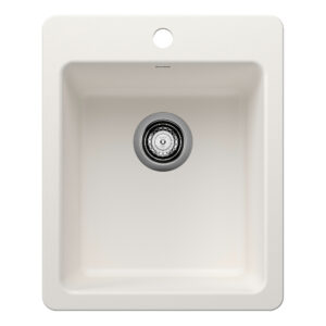 Blanco Liven SILGRANIT 17″ Dual Mount Bar Sink – White