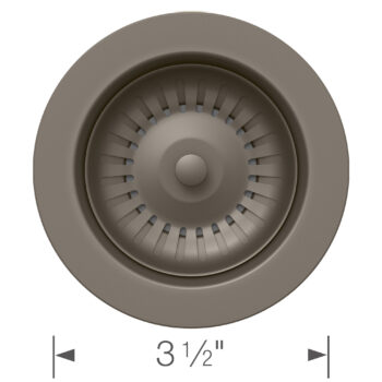 Blanco Color-Coordinated Metal Disposal Flange - Volcano Gray - Image 3