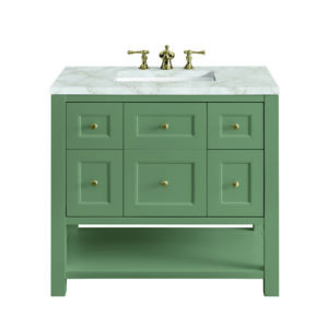 Breckenridge 36" Single Vanity, Smokey Celadon