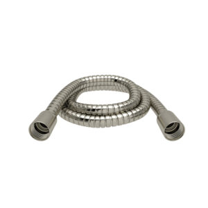 Riobel 150 cm (59″) double interlock flexible hose, swivel and 2 check valves In Brushed Nickel
