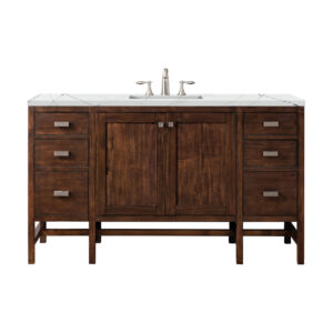 Addison 60" Single Vanity, Mid-Century Acacia