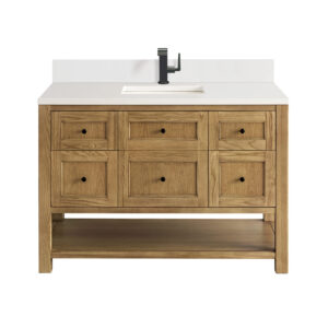 Breckenridge 48" Single Vanity, Light Natural Oak