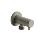 Riobel Handshower Outlet With Integrated Volume Control In Brushed Nickel