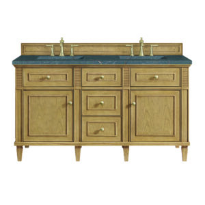Lorelai 60" Double Vanity, Light Natural Oak