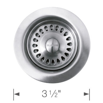 Blanco Decorative Basket Strainer - Stainless Steel - Image 3