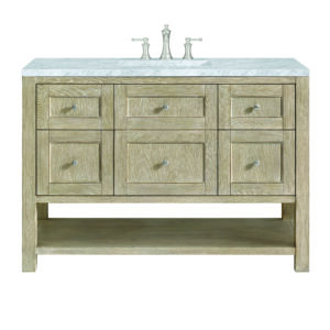 Breckenridge 48" Single Vanity, Whitewashed Oak