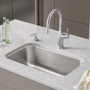 Blanco Stellar 32" Single Bowl Undermount Stainless Steel Kitchen Sink - Image 2