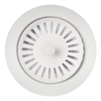 Blanco Color-Coordinated Metal Basket Strainer - White
