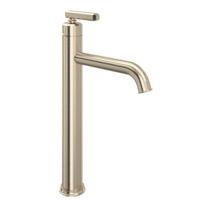 ROHL Apothecary™ Single Handle Tall Lavatory Faucet In Satin Nickel