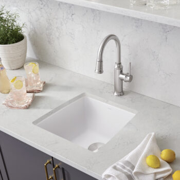 Blanco Performa SILGRANIT 17" Undermount Bar Sink - White - Image 2