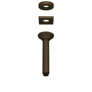 ROHL 7″ Ceiling Mount Shower Arm In Tuscan Brass