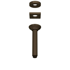 ROHL 7″ Ceiling Mount Shower Arm In Tuscan Brass