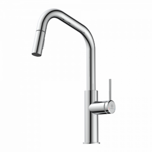 Wasserwerk Rana Edge Pull-Down Faucet Chrome