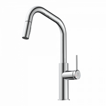 Wasserwerk Rana Edge Pull-Down Faucet Chrome