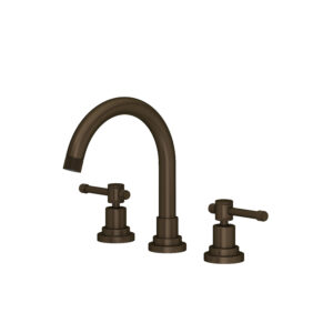 ROHL Campo™ Widespread Lavatory Faucet With C-Spout In Tuscan Brass