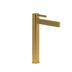 Riobel Paradox™ Single Handle Tall Lavatory Faucet In Brushed Gold