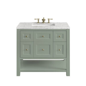Breckenridge 36" Single Vanity, Smokey Celadon