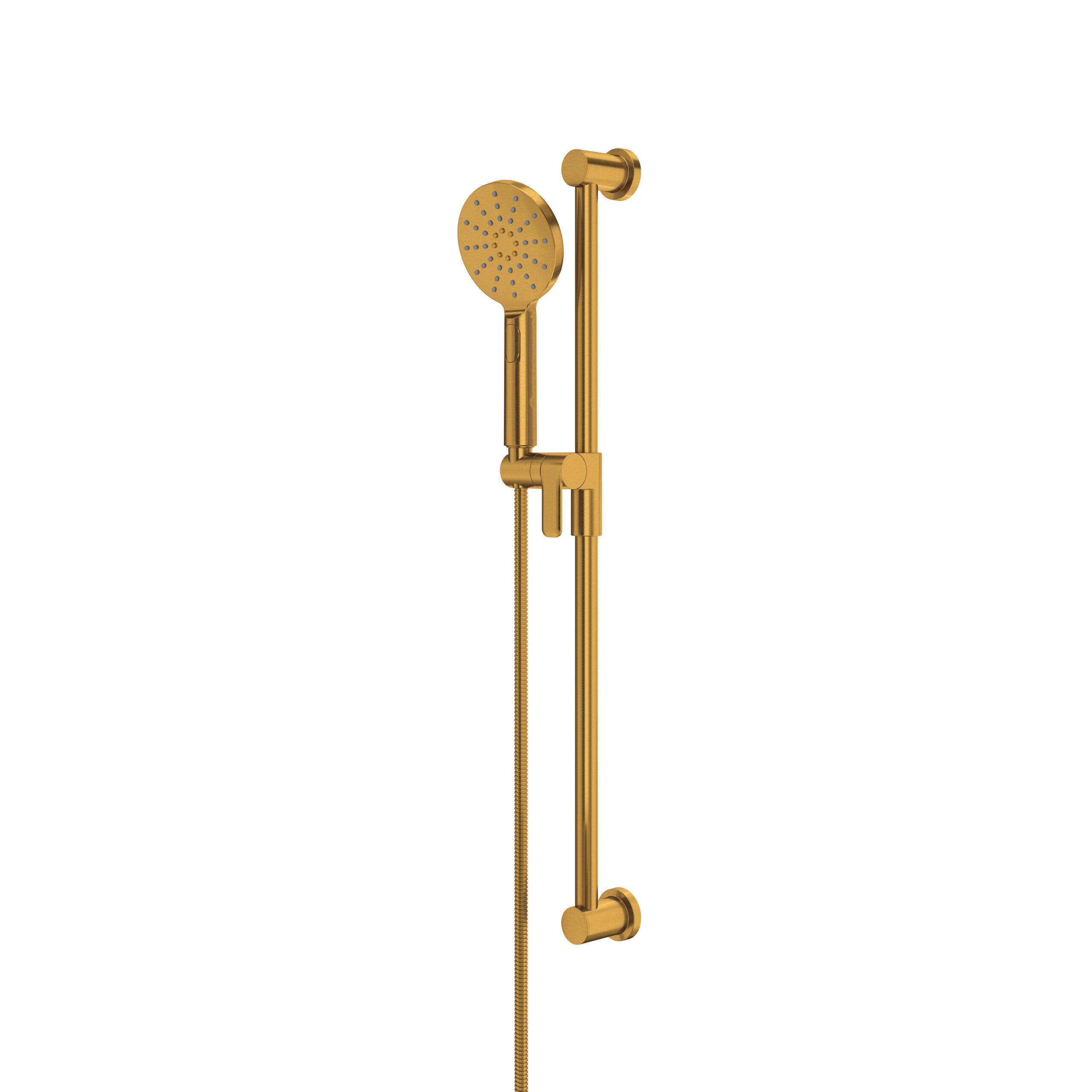 Riobel Handshower Set With 31" Slide Bar and 4-Function Handshower In Brushed Gold