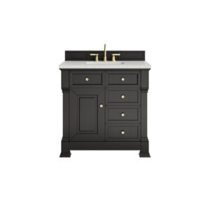 Brookfield 36" Single Vanity, Black Onyx