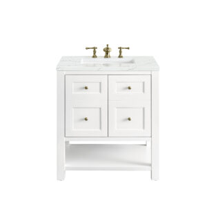 Breckenridge 30" Single Vanity, Bright White