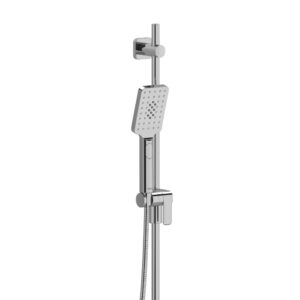 Riobel Handshower Set With 36″ Slide Bar and 4-Function Handshower In Chrome