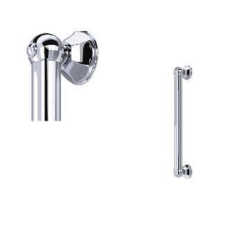 ROHL 18" Grab Bar In Polished Chrome