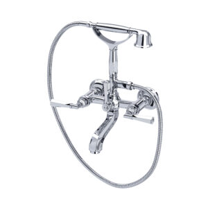 ROHL Palladian® Exposed Wall Mount Tub Filler In Polished Chrome