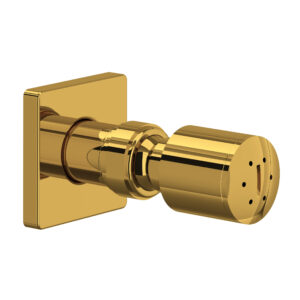 ROHL Single Function Body Spray In Unlacquered Brass