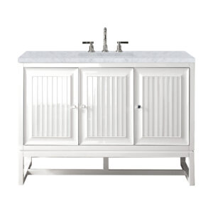 Athens 48" Single Vanity, Glossy White