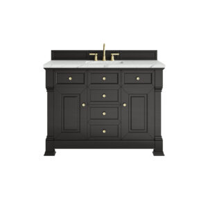 Brookfield 48" Single Vanity, Black Onyx