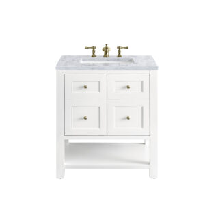 Breckenridge 30" Single Vanity, Bright White