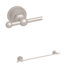ROHL San Giovanni™ 18″ Towel Bar In Satin Nickel