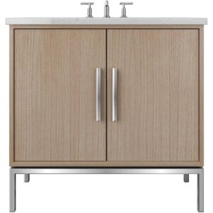 Vander 48″ Rift White Oak Single Bath Vanity In Natural Weathered