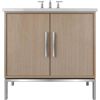Vander 48" Rift White Oak Single Bath Vanity In Natural Weathered