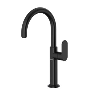 Riobel Arca™ Single Handle Tall Lavatory Faucet In Black