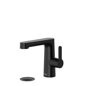 Riobel Nibi™ Single Handle Lavatory Faucet With Side Handle In Black