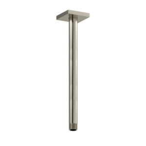 Riobel 12″ Ceiling Mount Shower Arm In Brushed Nickel
