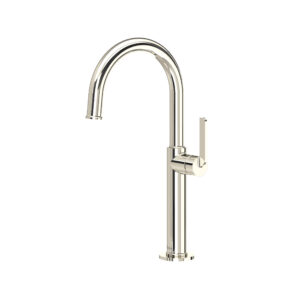 Riobel Authentica™ Single Handle Tall Lavatory Faucet In Polished Nickel