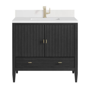 Myrrin 36" Vanity, Carbon Oak