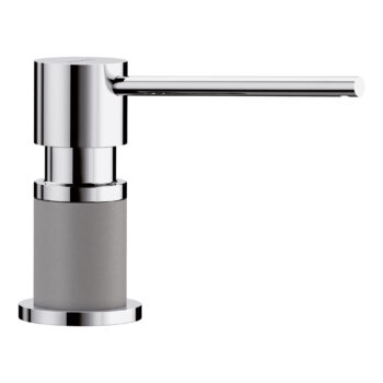 Blanco Lato Soap Dispenser - Chrome/Metallic Gray