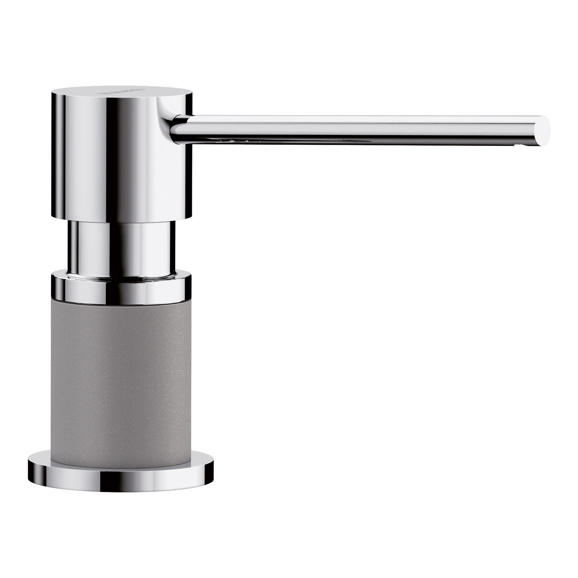 Blanco Lato Soap Dispenser - Chrome/Metallic Gray