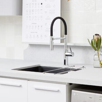 Blanco Catris Flexo Semi-Pro Pull-Down Dual-Spray Kitchen Faucet 1.5 GPM - Chrome - Image 6