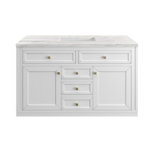 Chicago 48" Single Vanity, Glossy White