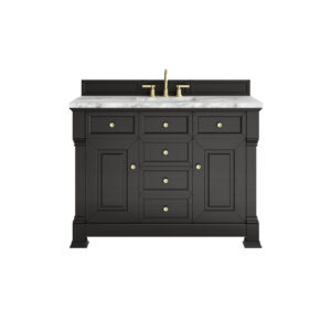 Brookfield 48" Single Vanity, Black Onyx