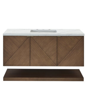 Marcello 48" Single Vanity, Chestnut